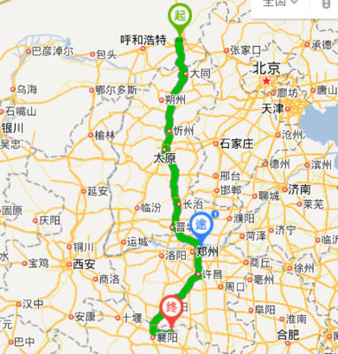 银川到包头火车