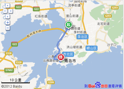 青岛离哪近
