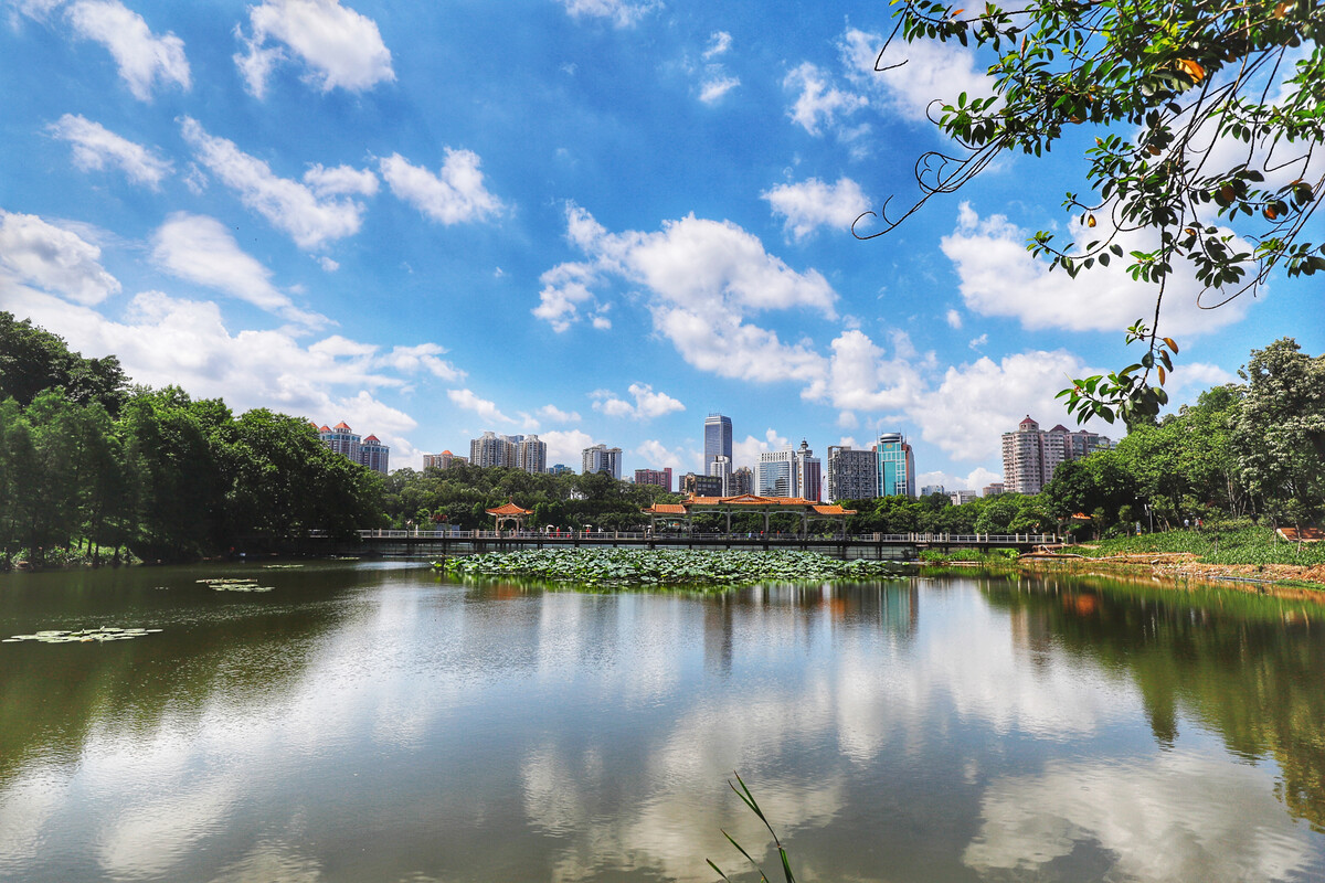 广州麓湖公园