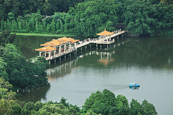 广州麓湖公园