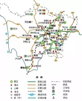 四川自驾游最佳路线
