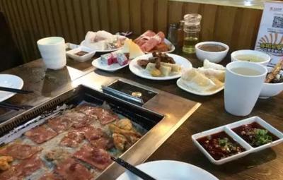 附近的自助烤肉店