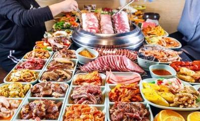 附近的自助烤肉店