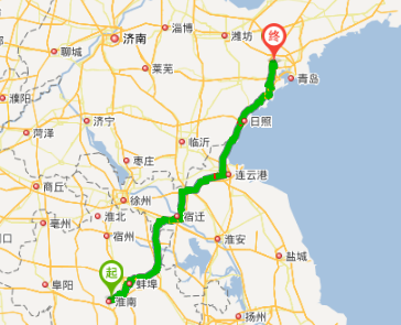 济南到徐州多少公里
