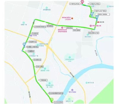 长沙28路公交车路线