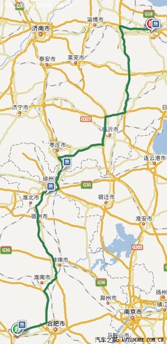 济南到徐州多少公里