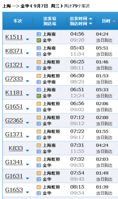 西宁到上海火车
