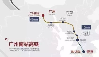 东莞高铁到香港