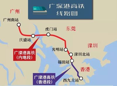 东莞高铁到香港