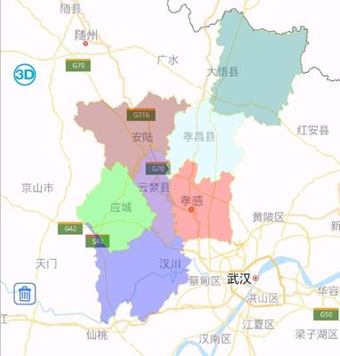 武汉孝感市