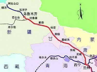 兰州到柳园高铁
