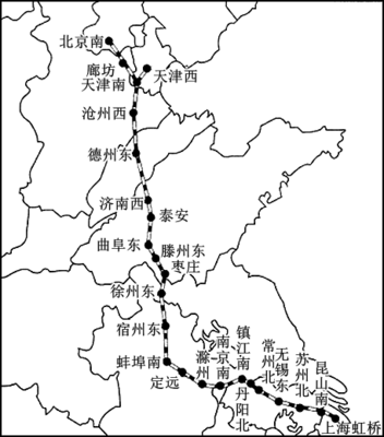沧州西到曲阜东的高铁