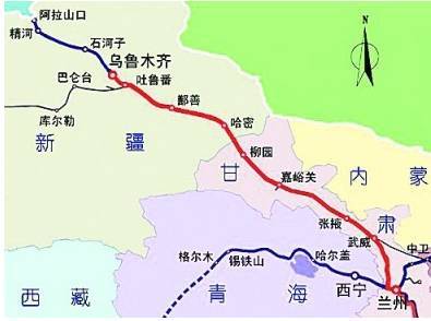 兰州到柳园高铁