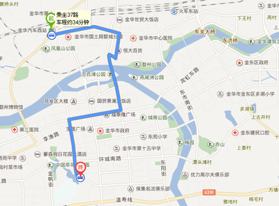 金华37路公交车路线