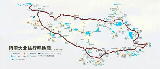西藏自驾路线