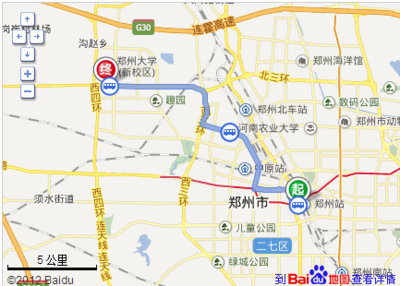 郑州b12路公交车路线