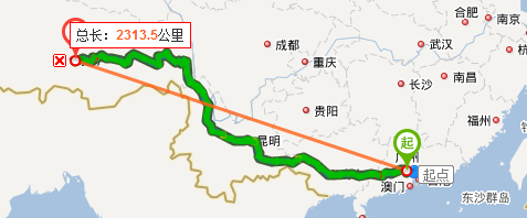 南昌到武汉距离