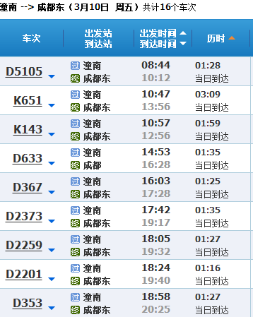 成都火车东站咨询电话
