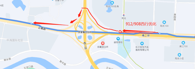 908公交路线