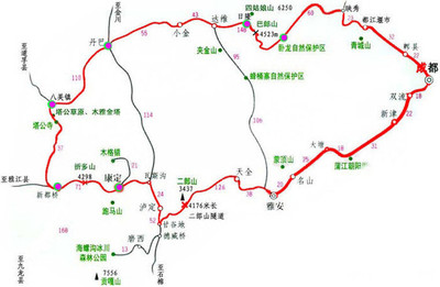 青岛距离成都多少公里