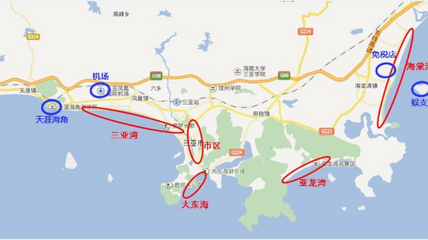 三亚市区到机场有多远
