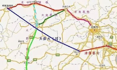 北京到张家口高铁