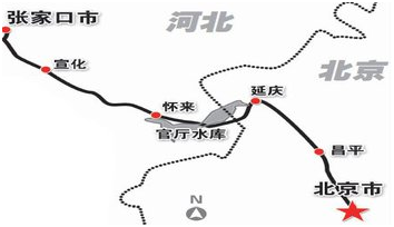 北京到张家口高铁
