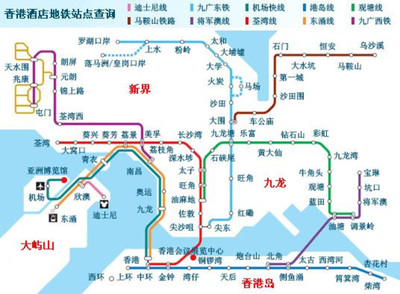上水站到香港机场