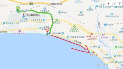 三亚市区到机场有多远