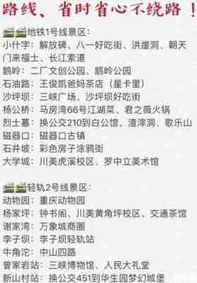 重庆旅游穿衣攻略