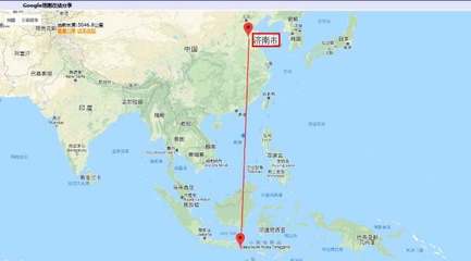 济南到巴厘岛