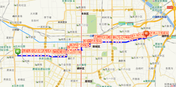 西安15路公交车