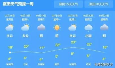 西安市十五天天气预报