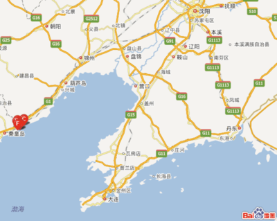东戴河离大连多远