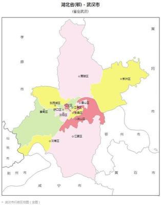 武汉有几个市