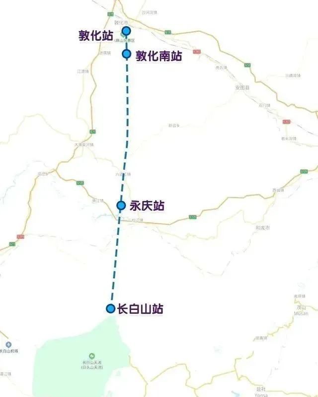 长白山有高铁吗