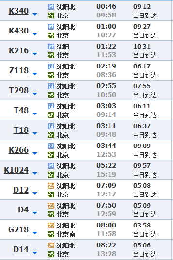 沈阳到拉萨火车