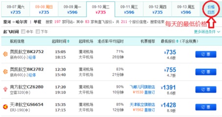 漠河到哈尔滨飞机票