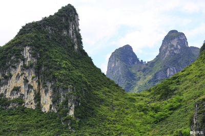 广西的十万大山在哪里