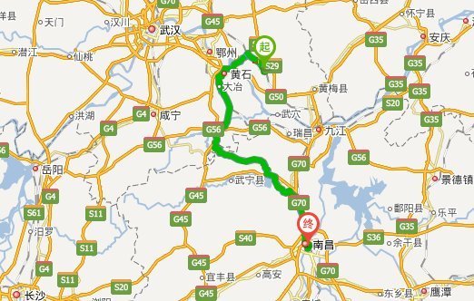 南昌到武汉有多少公里
