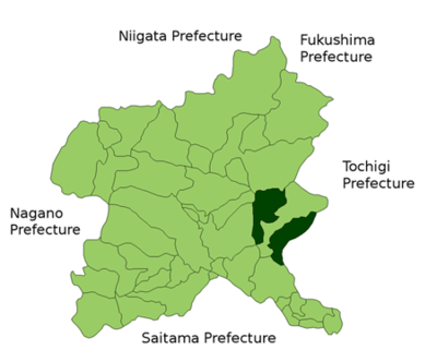 群马县在日本哪里