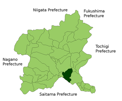 群马县在日本哪里