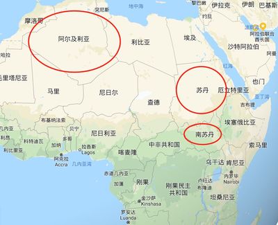 阿尔及利亚在哪里