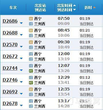 从西宁到兰州中川机场