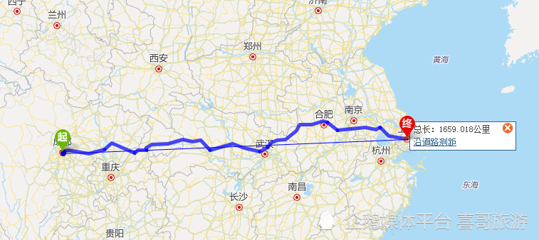 兰州到上海距离