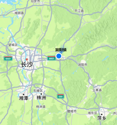 长沙市到浏阳市有多远