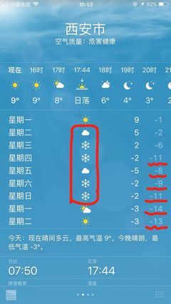 西安近十天天气