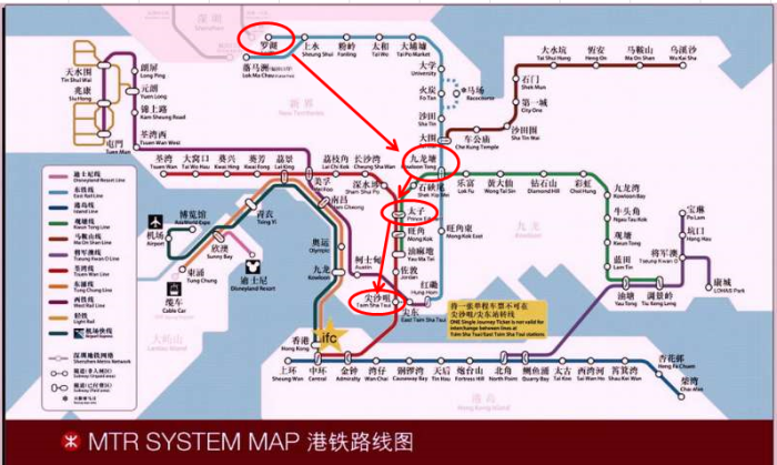 去香港怎么走