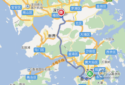 去香港怎么走