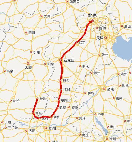 衡水到太原火车